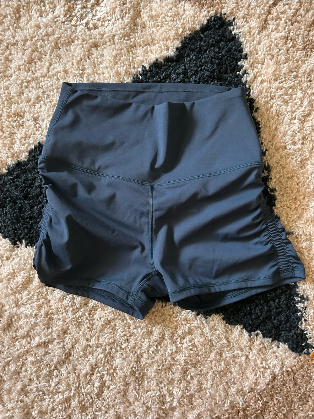 HALARA High-Waist Bike Shorts - Charcoal Gray